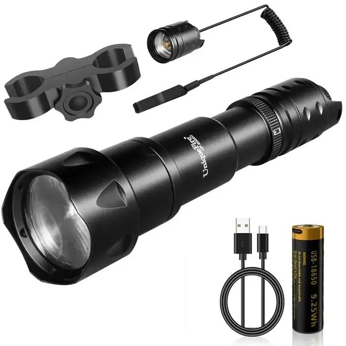 UniqueFire-Lampe de poche LED pour la chasse