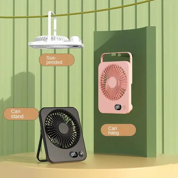 Ventilateur de bureau pliable ultra silencieux, mini ventilateur, ventilateur de bureau