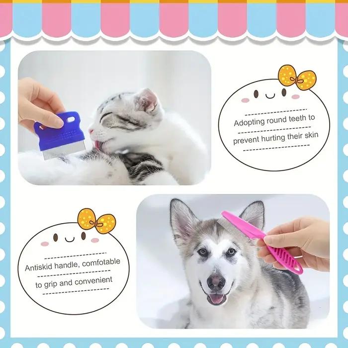 Ensemble de toilettage pour chiens 9 pièces avec peigne à puces, coupe-ongles et brosse de douche pour un soin optimal de votre animal de compagnie occasions spéciales