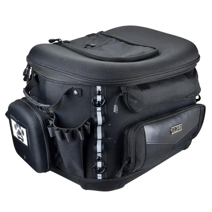 Sac pour Animaux de Compagnie de Moto Luxe Mode Transport Chien Porte-Bagages Siège Passager Sangles Sissy Bar Occasions Spéciales