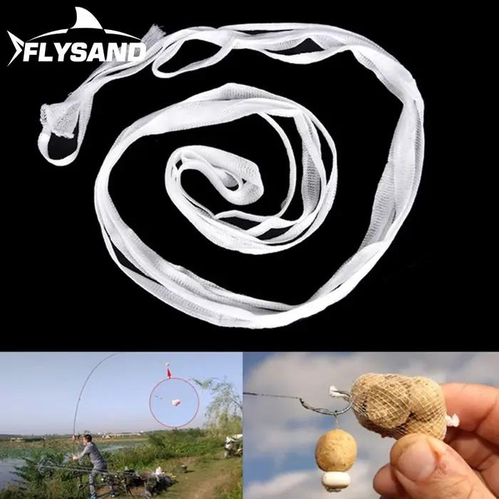 FLYSAND 5m PVA maille de pêche PVA sac de pêche maille Soluble dans l'eau maille carpe pêche mangeoi