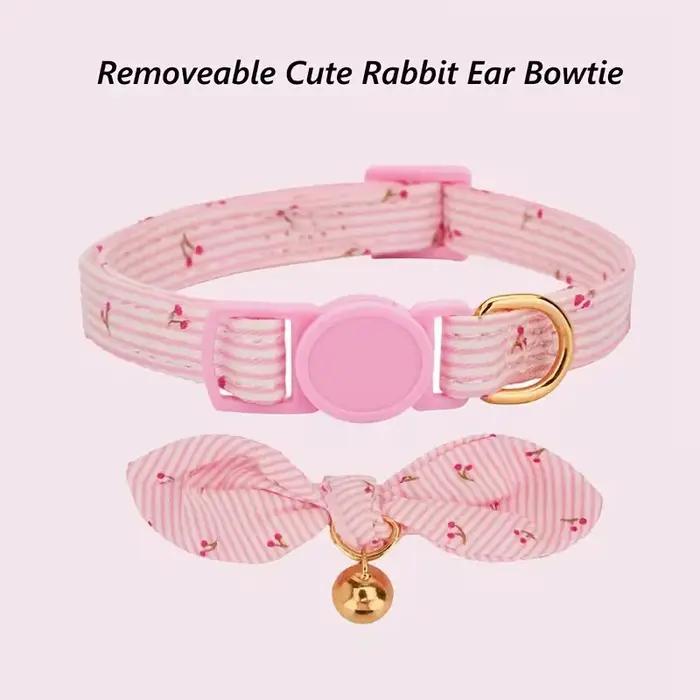 Collier de Style Mignon Réglable et Détachable Pour Chiens et Chats Occasions Spéciales