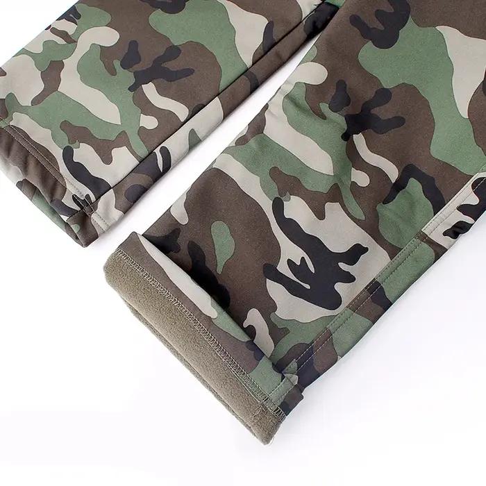 Nouveau pantalon de combat tactique de chasse en forêt GL Outdoor Sports, pantalon de camouflage softshell pour activités de plein air