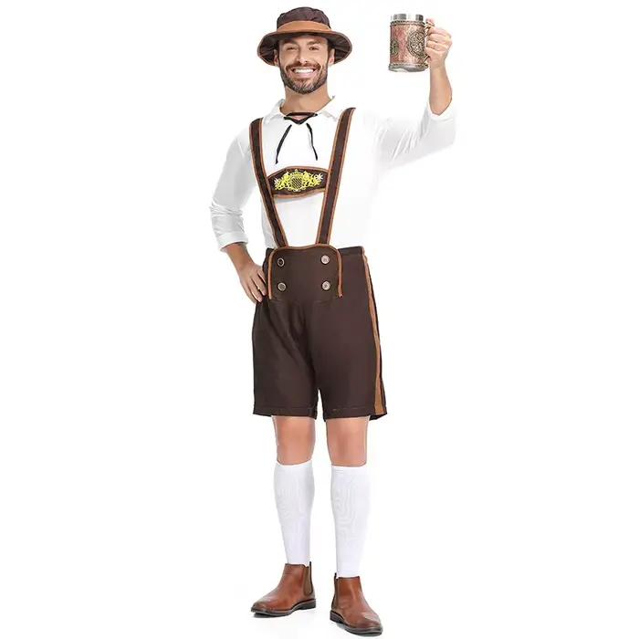 Vêtements pour le Festival de la Bière Allemande, Tenues de Carnaval pour Hommes Adultes, Vêtements d'Exportation