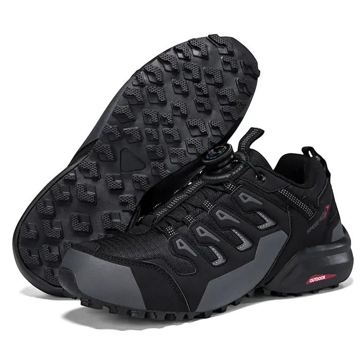 Chaussures de randonnée en daim et cuir pour hommes
