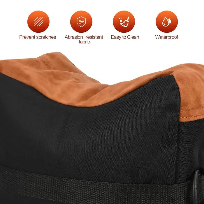 Sacs de repos de tir en plein air Twod-repose de banc de sport cible avec Support avant et arrière supports