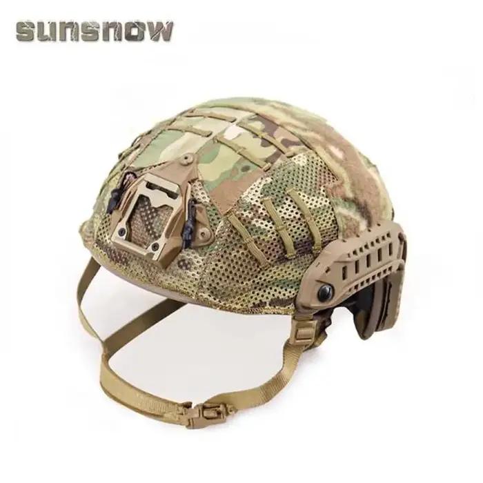 OPS MARITIME Housse de casque coupe haute Tissu de casque tactique rapide