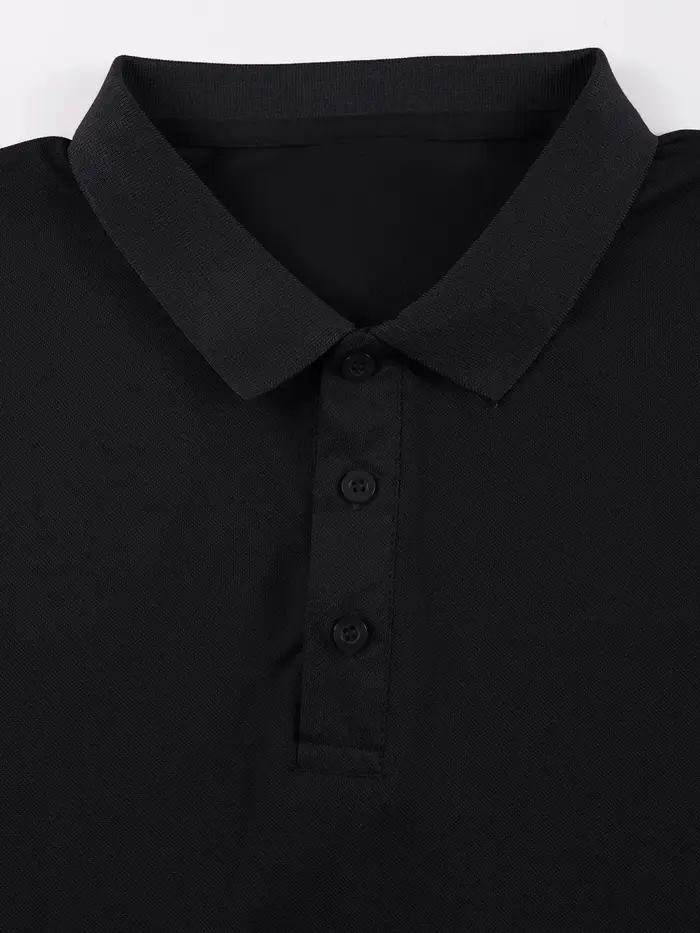 Chemises polo imprimées avec le blason du Maroc pour hommes