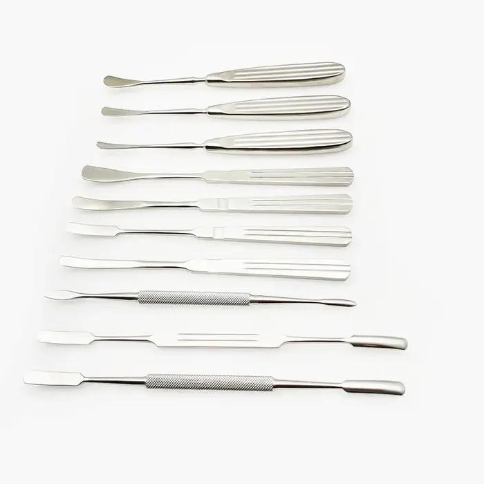 Dissectateur périosté, dénudeur orthopédique, éplucheur de rhinoplastie, élévatrices péiosteales, In