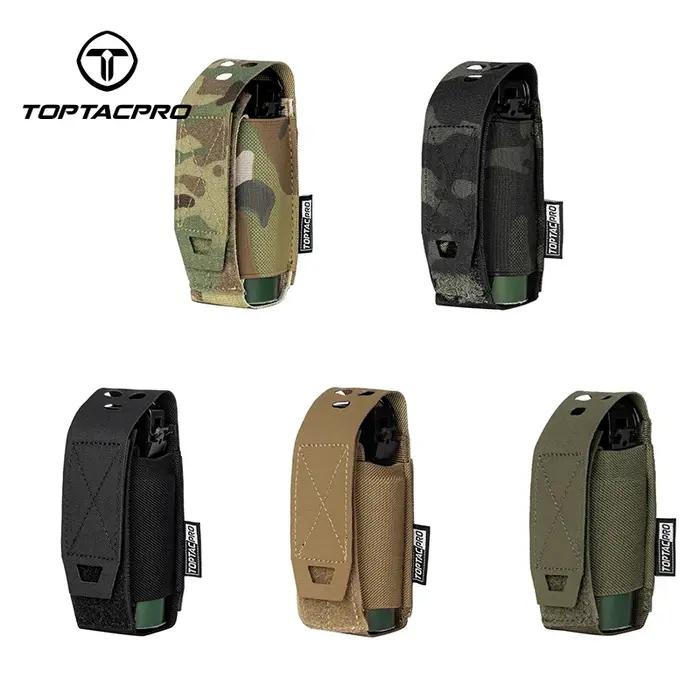 TOPTACPRO Tactical Flashbang Pouch Smoke Dummy Bag Modular MOLLE Bag 8502