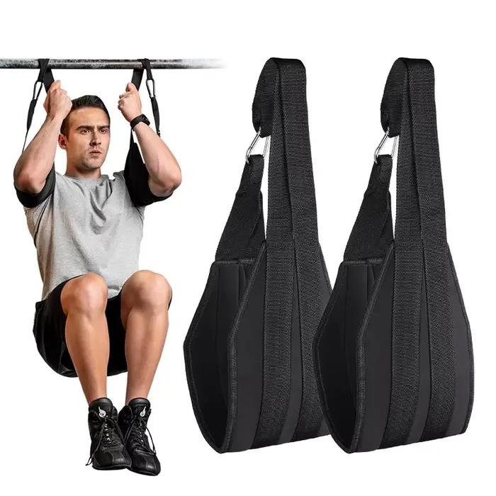 Sangle d'entraînement abdominale suspendue robuste et résistante pour contraction assistée des abdominaux entraînement complet du corps occasions spéciales femmes fitness abdos six-pack