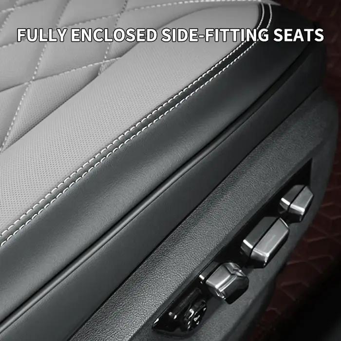 SEAMETAL housse de siège de voiture de luxe coussin de siège entièrement enveloppé résistant à l'usu