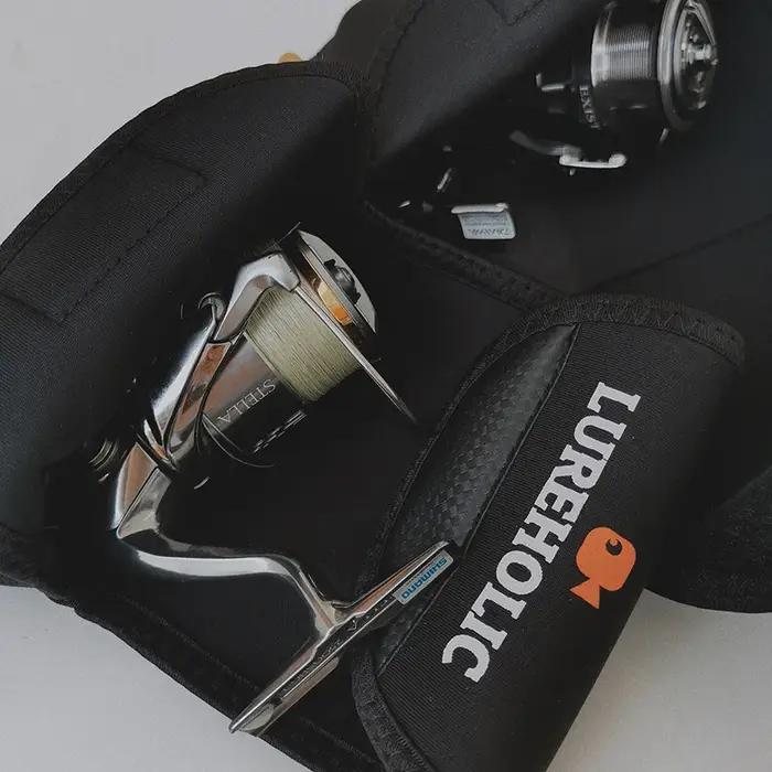 LUREHOLIC pochette de moulinet en néoprène épais moulinet de pêche sac de protection housse pour fil