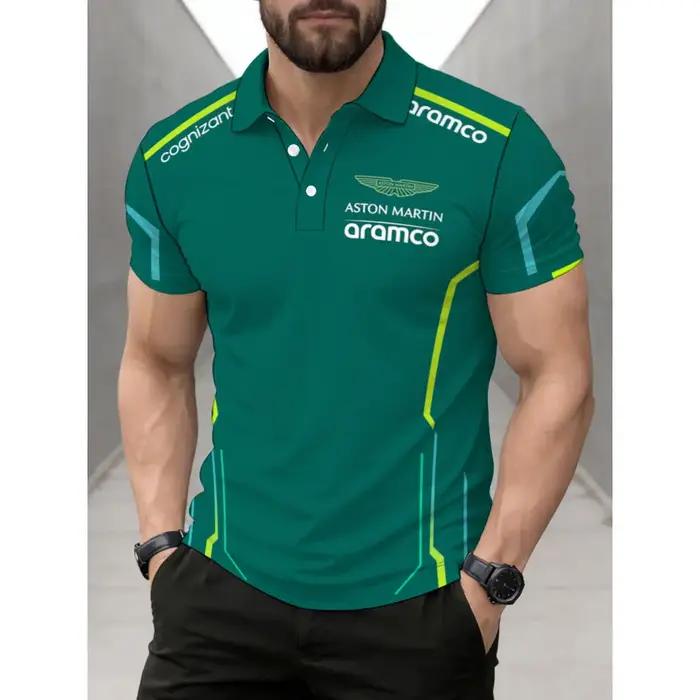 Polo pour homme de l'équipe Aston Martin Racing