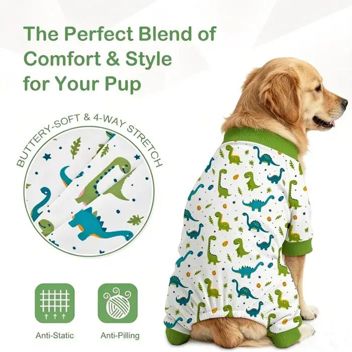Pyjama de récupération pour chien après chirurgie – Combinaison légère et adorable pour animaux de compagnie