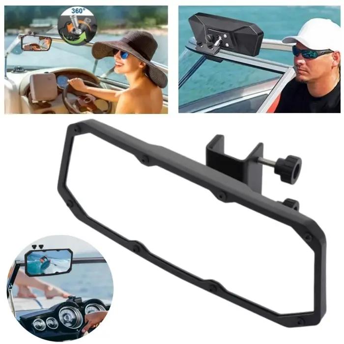 Rétroviseur de bateau, accessoires marins pour Jet Ski Yacht PWC, rétroviseur grand Angle réglable,