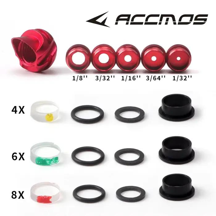 Lentilles clarifiantes pour viseur de tir à l'arc à poulies 37/45 degrés avec lentilles 4X 6X 8X pour archers professionnels et amateurs occasions spéciales