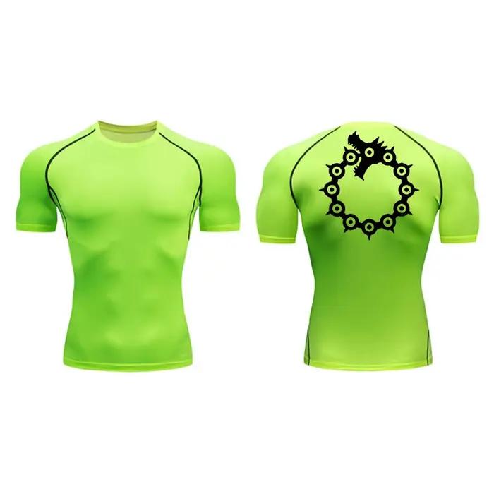Chemises de Compression graphiques élégantes pour hommes