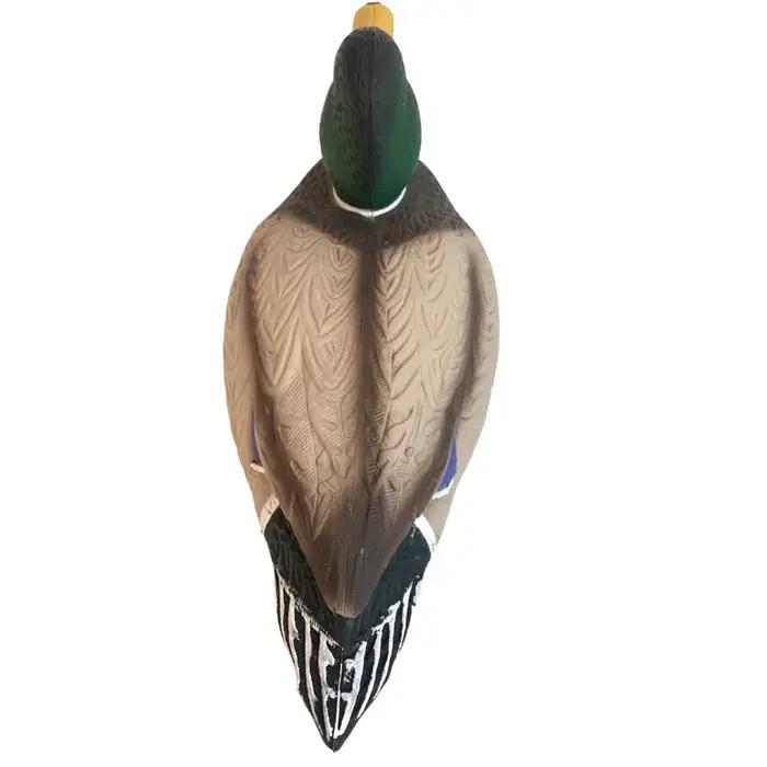 Leurre canard mâle flottant et pliable - Appelant pour chasse et décoration extérieure étang/jardin