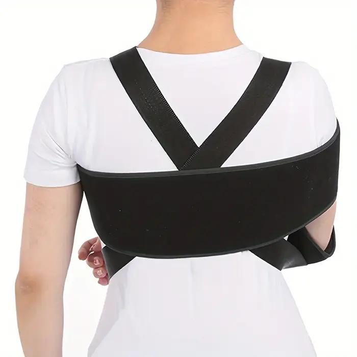 Attelle de coude et écharpe d'immobilisation pour épaule, attelle de bras pour bris, fractures, blessures, entorses, soulagement de la douleur