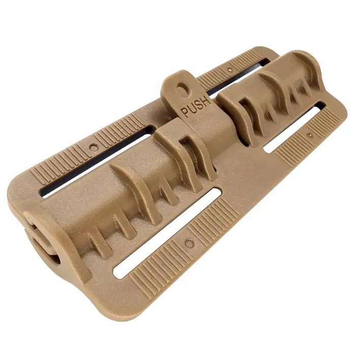 2×Boucles à libération rapide pour gilet tactique, fixation rapide ceinturon latéral chasse