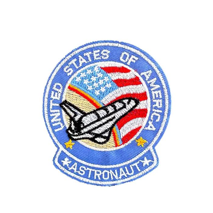 Pilote spatial astronaute Star Fighter combat faucon force aérienne broderie Patch vêtements sac à dos chapeau décoration brassard colle arrière