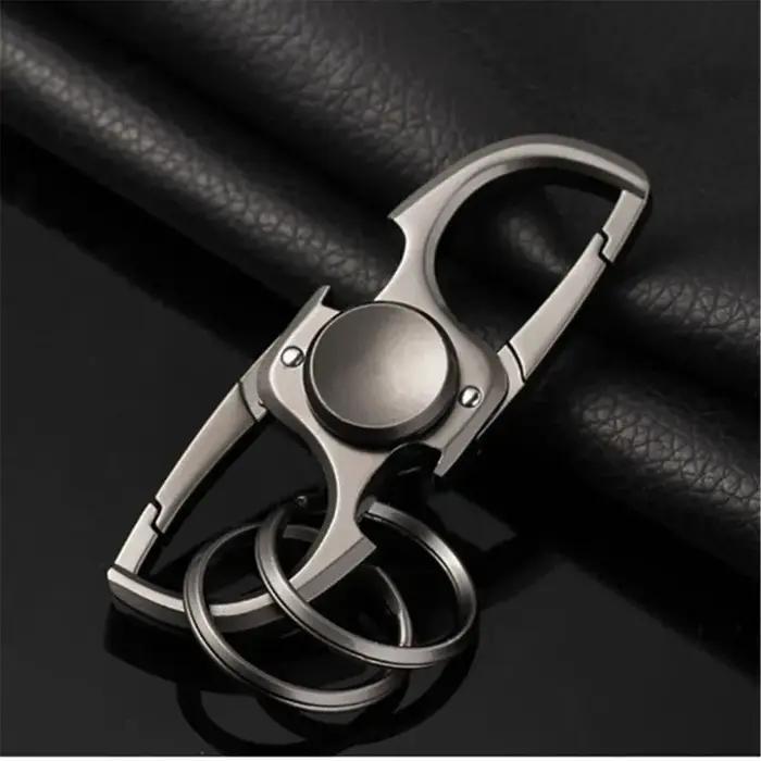 Spinner à doigt Fidget main Spinner Anti-anxiété jouet soulage le Stress doigt Spinner Ketchain ouvr