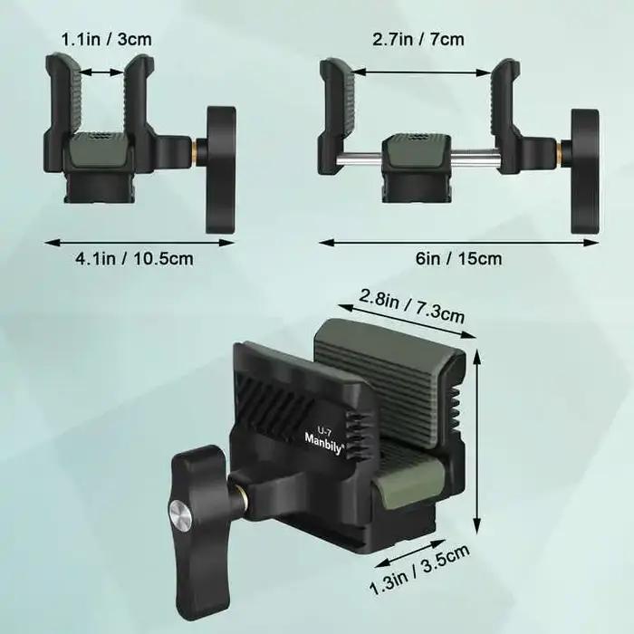 Adaptateur de chasse en aluminium, selle de serrage de tête de tir de précision pour activité d'aventure en plein air