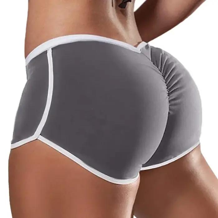 Short de sport décontracté pour femmes, surdimensionné, Sexy, couleur unie, taille basse, course, se
