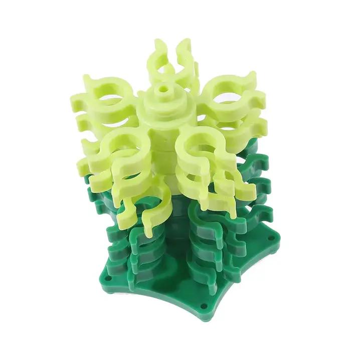 Support de clip de rangement pour bobines de fil en plastique, rangement 30 grilles, organisation de fils pour couture et tricot occasionnels