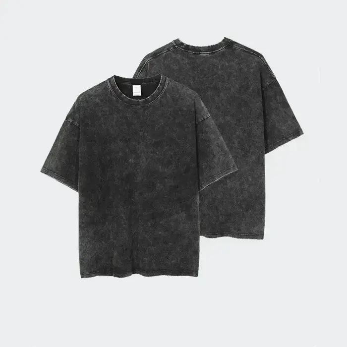 Cry of Fear – T-shirt délavé, nouveau modèle, vêtements surdimensionnés pour les amateurs d'anime, v