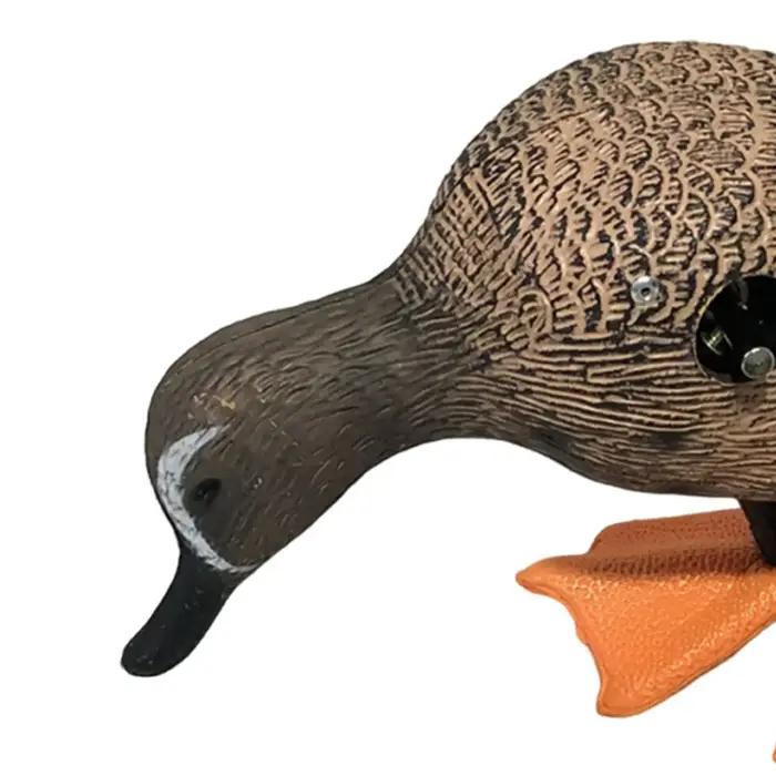 Leurre canard 3D à mouvement réaliste - Appât de chasse pour étang, jardin et balcon