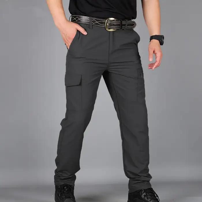 Pantalon cargo militaire tactique homme slim fit randonnée trekking montagne chasse travail