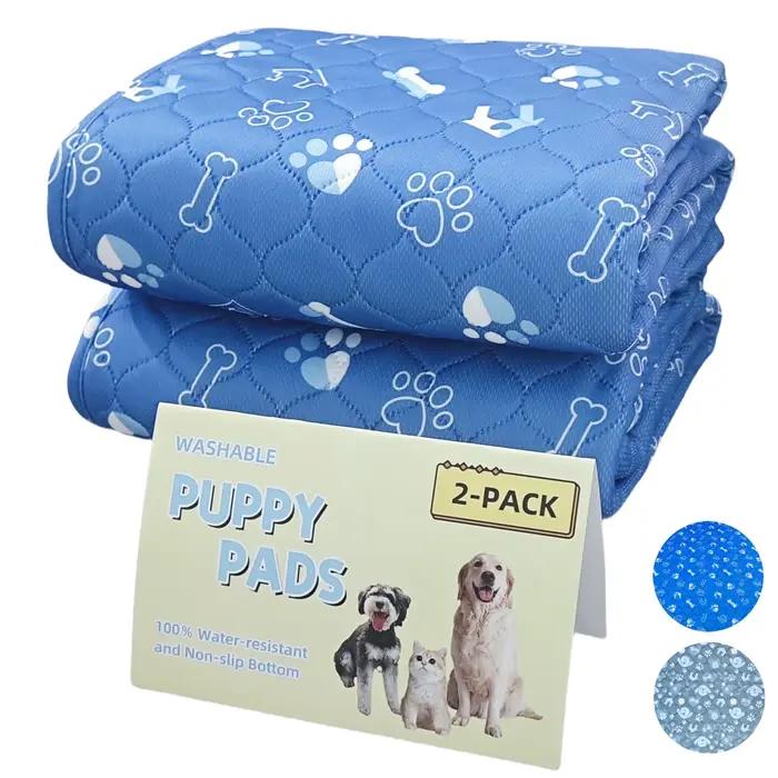 2 pièces grandes coussinets de pipi pour chiens de compagnie