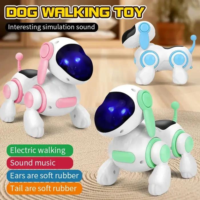 Jouet robot chien interactif intelligent avec marche simulée