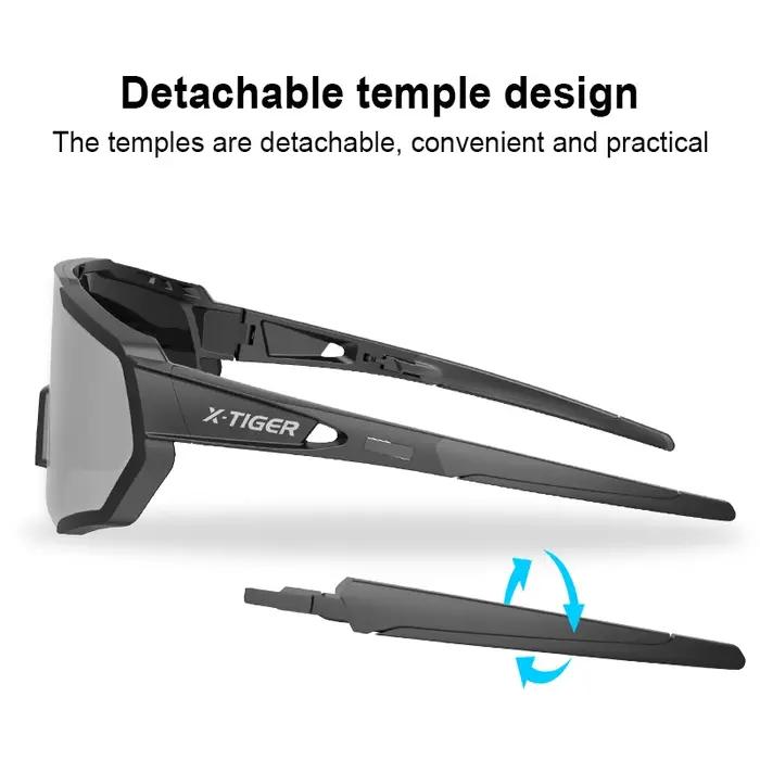 X-TIGER Lentille Polarisée Lunettes De Cyclisme Vélo De Route Cyclisme Lunettes Lunettes Cyclisme VT