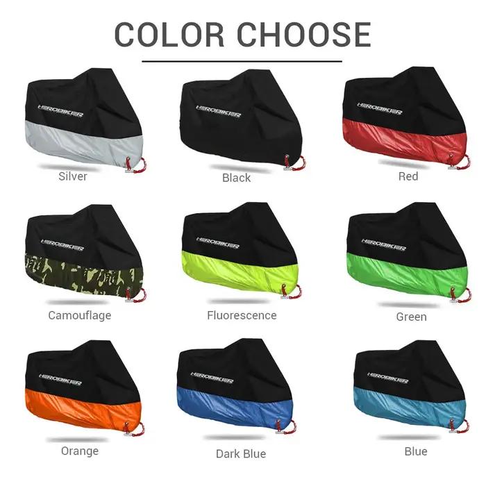 Nouvelle housse de Moto Funda Moto housse de pluie imperméable à l'eau anti-poussière UV housse de p