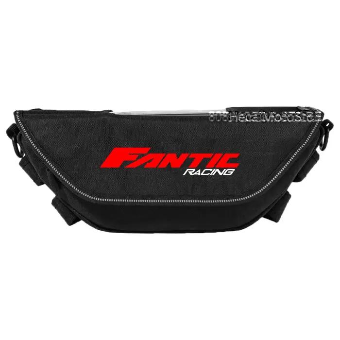 Sac à outils pour accessoires de moto Fantic Enduro XE 50 125 300 étanche anti-poussière sac de guidon voyage occasionnel moto accessoire multifonctionnel