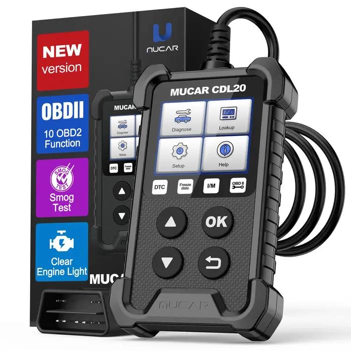 MUCAR CDL20 OBD2 Voiture Outils De Diagnostic Gratuit OBD 2 Lecteur de Code Clair Moteur Lumière Smo