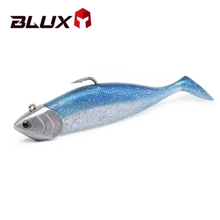 BLUX bld SHAD 80mm 105mm leurre de pêche souple