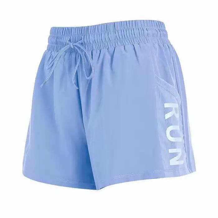 Short de course ample taille haute pour femme pour l'été; anti-dérapant, à séchage rapide, respirant