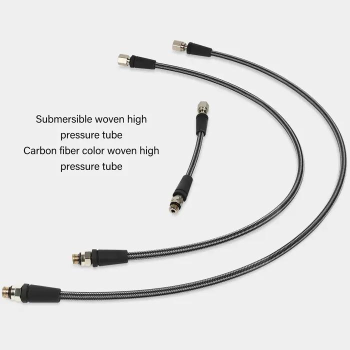 Tuyau haute pression pour plongée sous-marine Sochi, flexible et sûr, tissé en fibre de carbone, pro