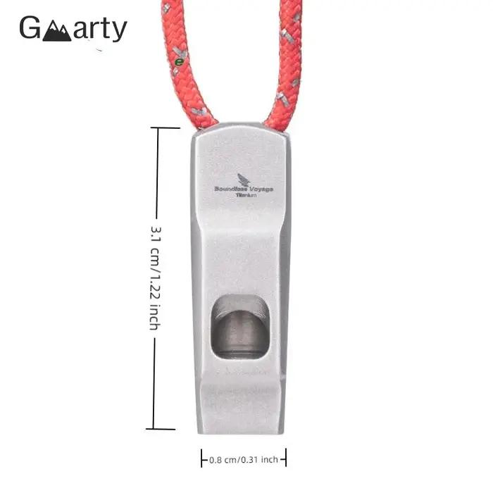 Sifflet de survie avec cordon, sifflet d'urgence fort et étanche pour équipement de sécurité en plein air, randonnée, kayak, chasse
