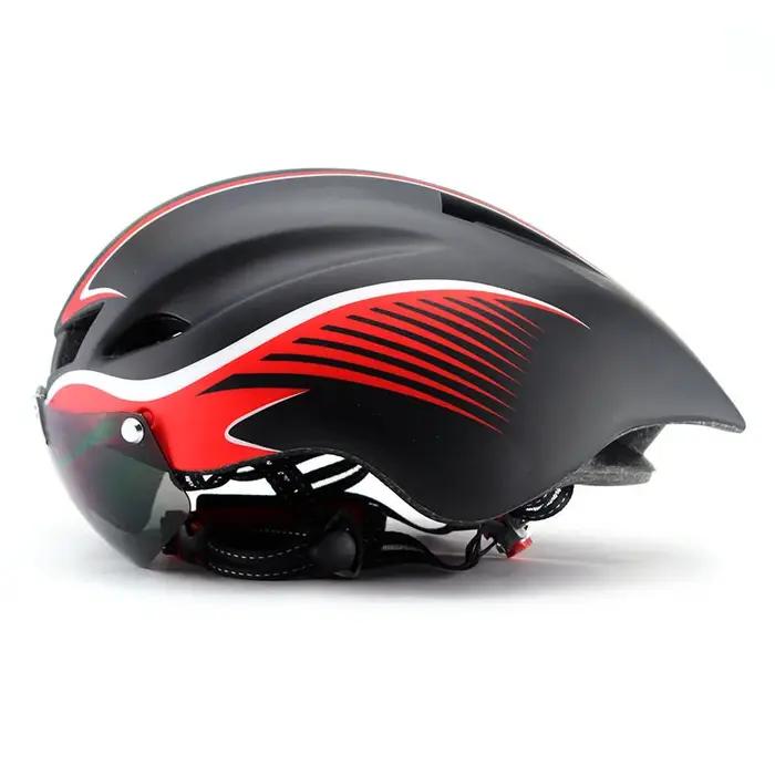Casque de cyclisme pour hommes visière ultraléger vtt casque de vélo de route Cycle de sécurité équi