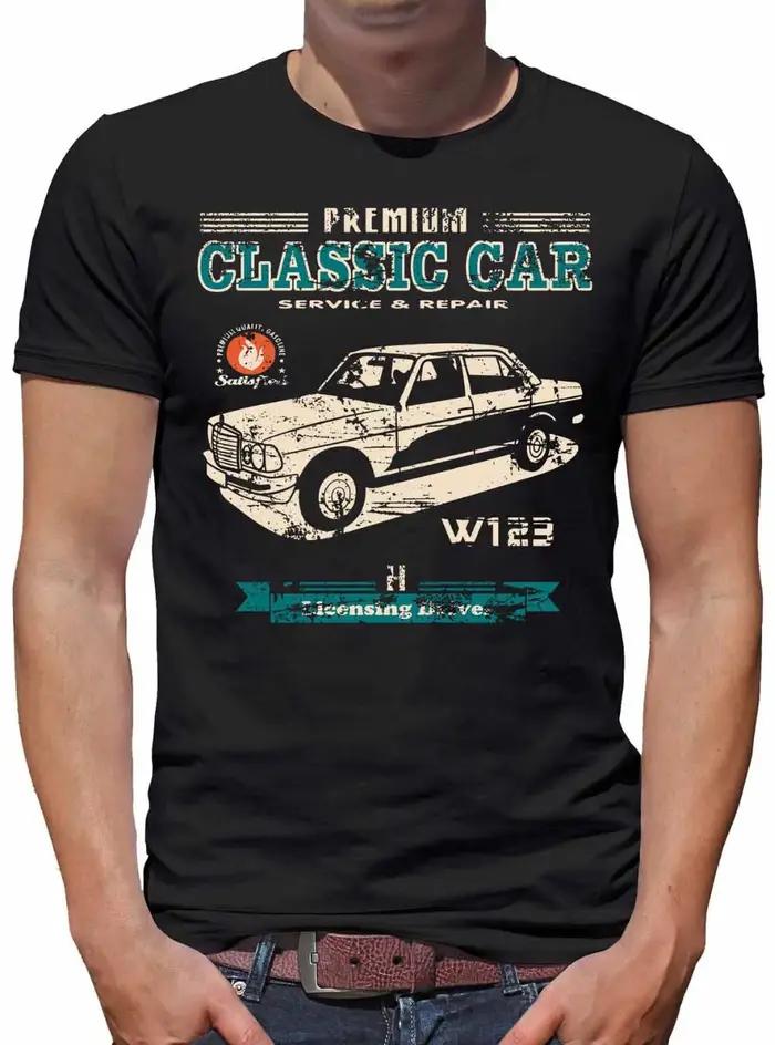 T-shirt en coton pour homme, marque de mode, nouveau, TLM, avec minuterie, Typ W123, 2019
