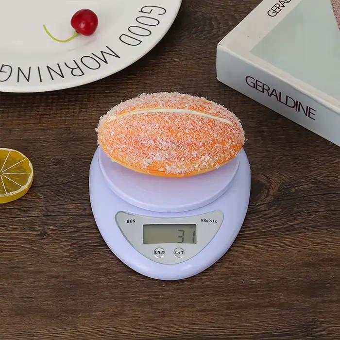 Petite balance électronique de cuisine domestique de 5kg