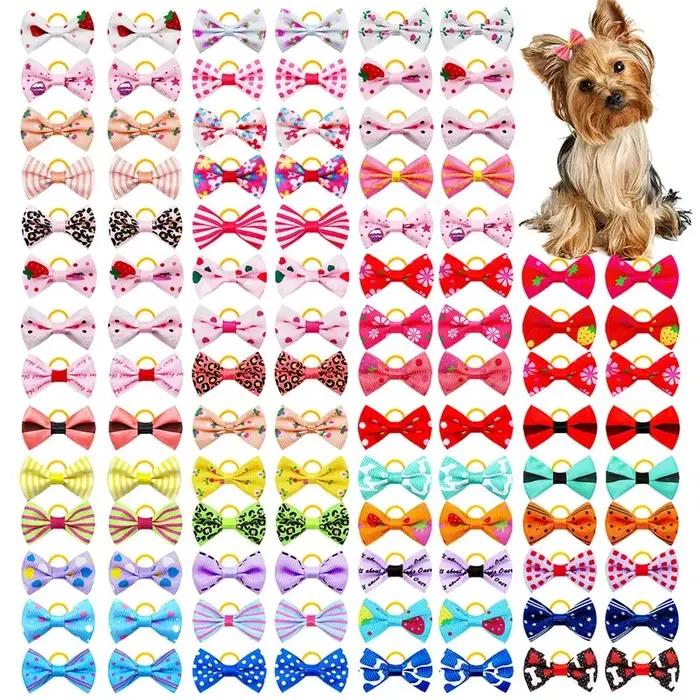 Nœuds pour poils de petits chiens et chats
