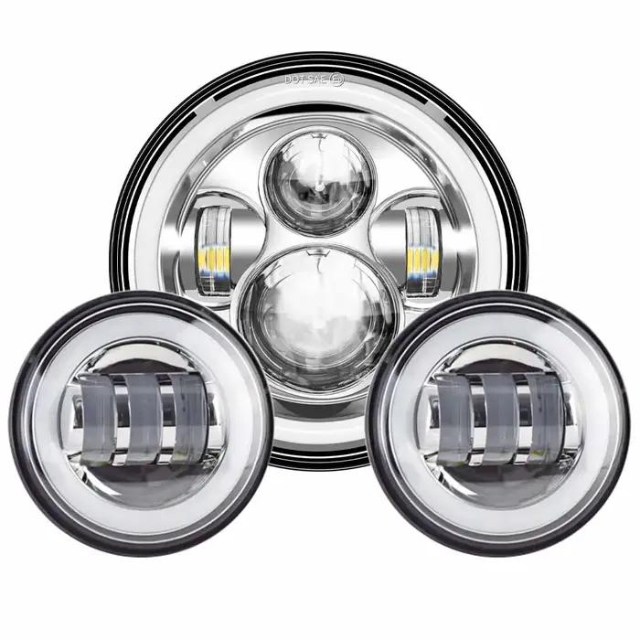 Phare LED pour Moto de 7 pouces