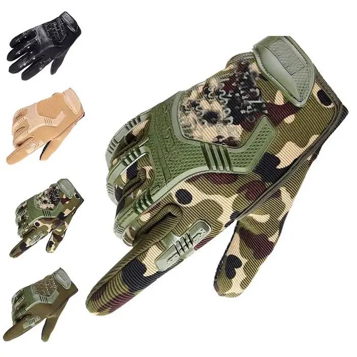 Moufles tactiques coupe-vent hiver - Chasse, tir, vélo, écran tactile, équipement sécurité hommes