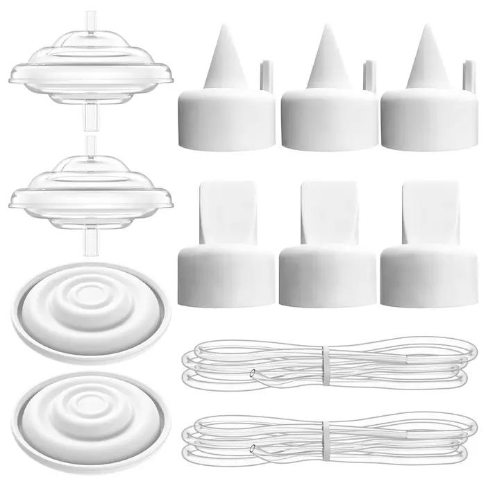 Kit de Remplacement de 10 Pièces Accessoires de Pompe de Sein Silice pour Tire-Lait Spectra Occasions Spéciales Hygiène Élégance Durabilité